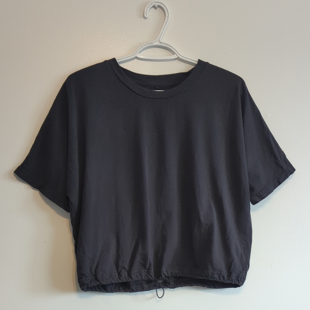 GAP Charcoal Short Sleeve Women's 100% Cotton Tee M